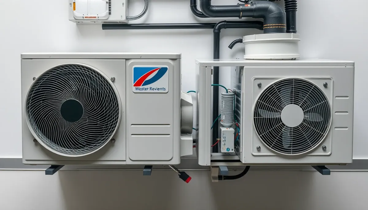 Comparaison technique entre une PAC air/air et une PAC air/eau