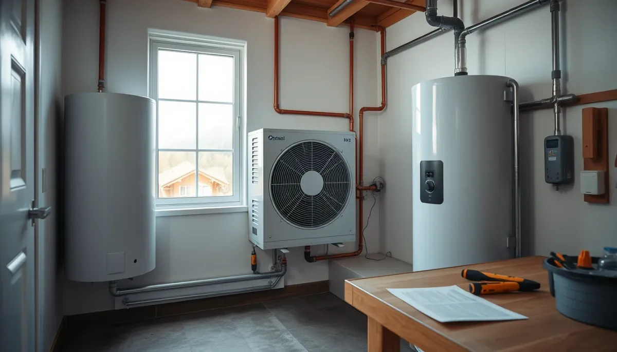 Installation d'une pompe à chaleur haute température dans une chaufferie