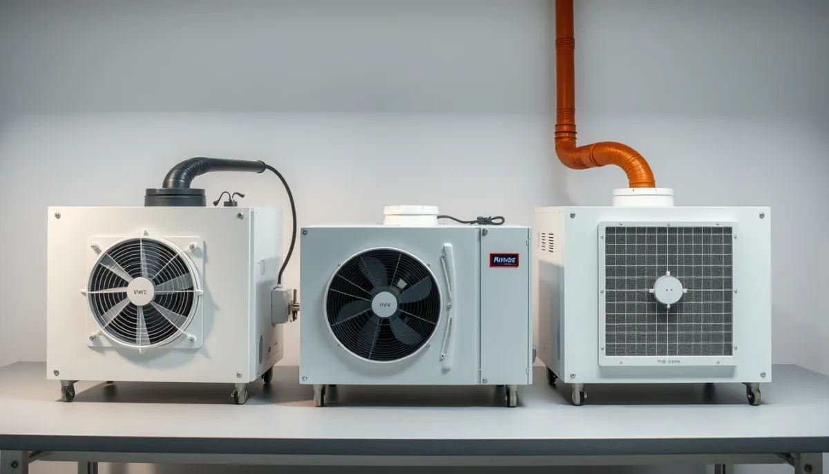 Comparatif de trois systèmes de ventilation : VMC double flux, simple flux et VMI