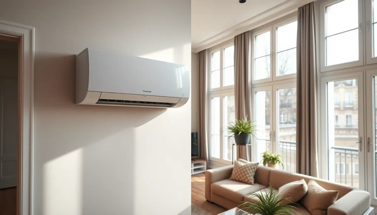 Climatisation réversible : quel prix posé pour un deux-pièces parisien ?