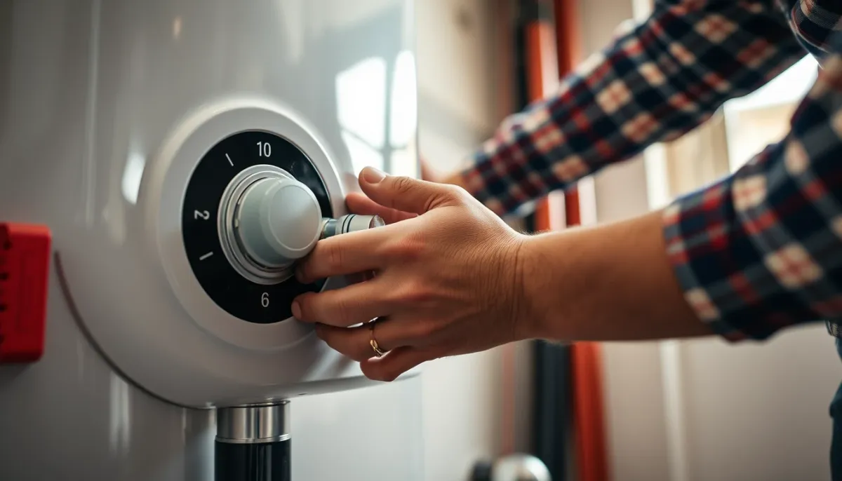 Installation d'un chauffe-eau thermodynamique par un artisan