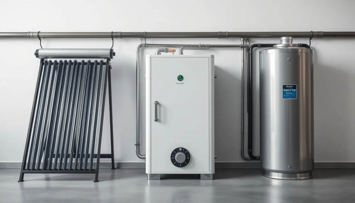 Comparatif entre chauffe-eau solaire, électrique et thermodynamique